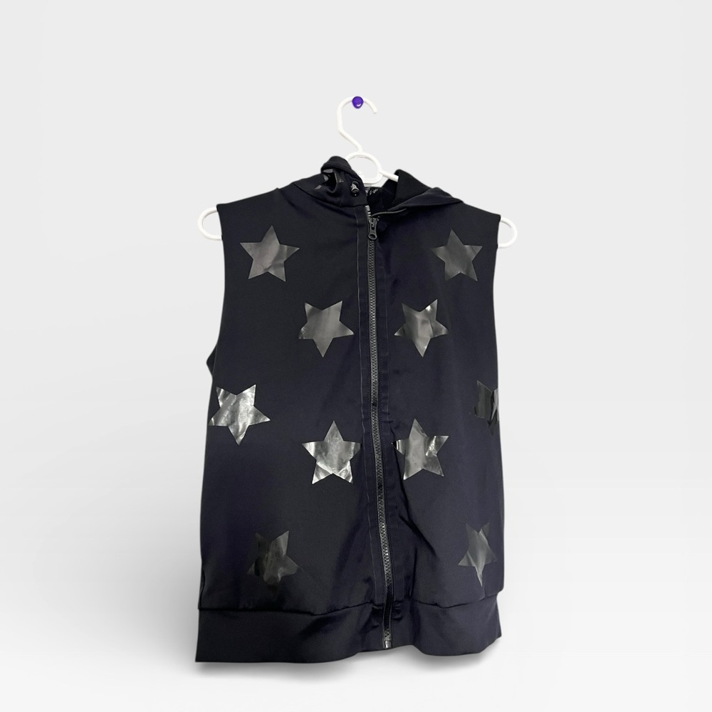 Ultracor Lux Knockout Star Hooded Full Zip Vest sz s